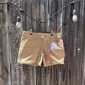 Unionbay Women’s Khaki Light Brown Utility Style Shorts Size medium/7